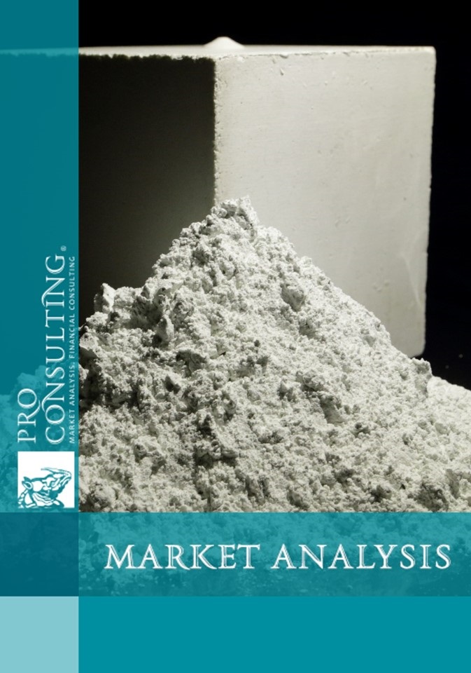 Market research of the cement market of Ukraine. 2009